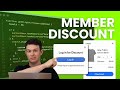 Give Site Members or Paid Subscribers a Discount on Store Products | Wix Tutorial