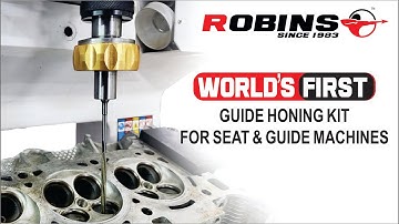 Robins Honing Kits for Seat and Guide Machines #robinsmachines #guidehoning #automobile