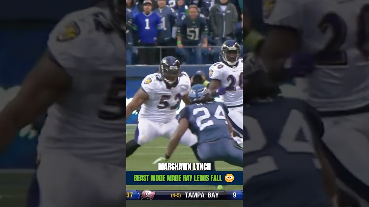 Marshawn Lynch Broke Ray Lewis’ Ankles 😱