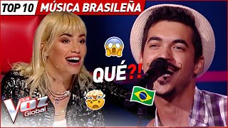 Música BRASILEÑA fuera de BRASIL en La Voz 🇧🇷