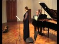 Глинка "Жаворонок". Yana Ivanilova soprano,  Boris Berezovsky 2014