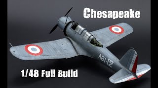 V-156-B1 CHESAPEAKE Academy 1/48 Full Build