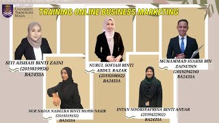 HRM549 - TRAINING ONLINE BUSINESS MARKETING