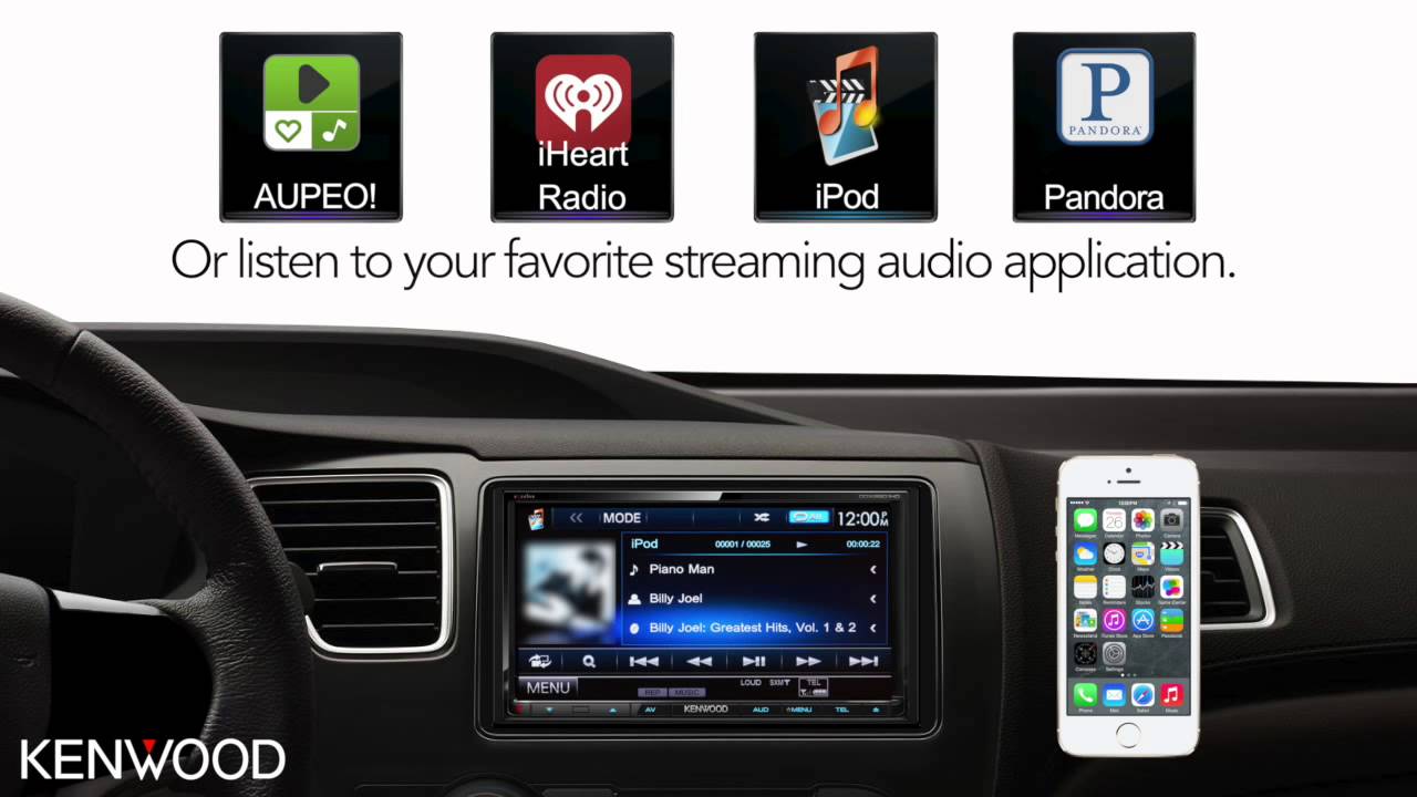 Kenwood Advanced Smartphone Control iPhone YouTube