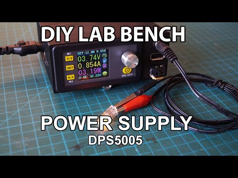 Homemade DIY DPS5005 Simple Lab Bench Power Supply