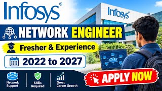 Infosys Jobs 2026 | Network Engineer Hiring | Freshers Jobs | Apply Now