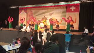Swiss St.Gallen Tibatan Kids preforming Dohga
