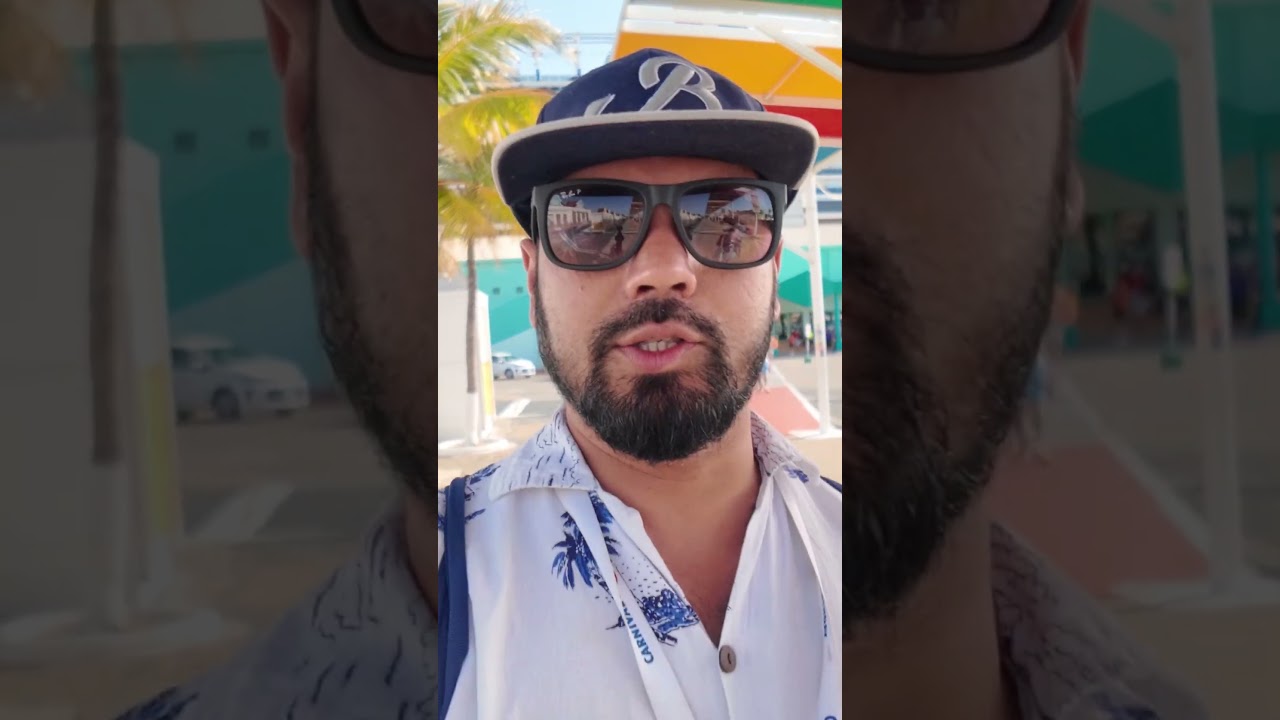Cruise यात्राको पहिलो टापु — Aruba 🇦🇼 | One Day, Many Memories #shorts #aruba #nepalivlogger