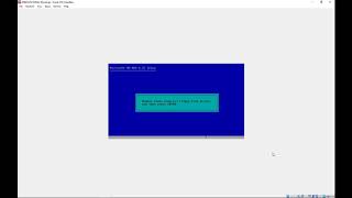 Virtualbox: How to setup MS-DOS 6.22