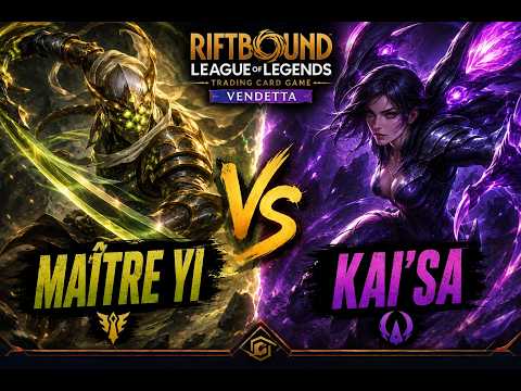 Maître Yi vs Kai'sa  (Riftbound Vendetta Showdown) game 3