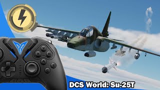 DCS World: Su-25T Frogfoot | Motion control with Flydigi Apex 2 controller featuring reWASD remapper