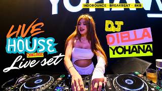 DJ DIELLA YOHANA LIVE SET VOL.3 AT  LIVE HOUSE QBIG [ INDOBOUNCE, BREAKBEAT, BKB ]