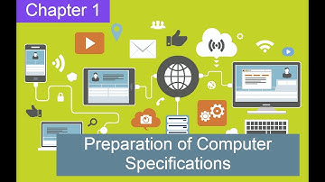 ICT Grade 9 (Work book) Chapter 1 -Preparation of Computer Specifications | ICT grade 9 1st lesson