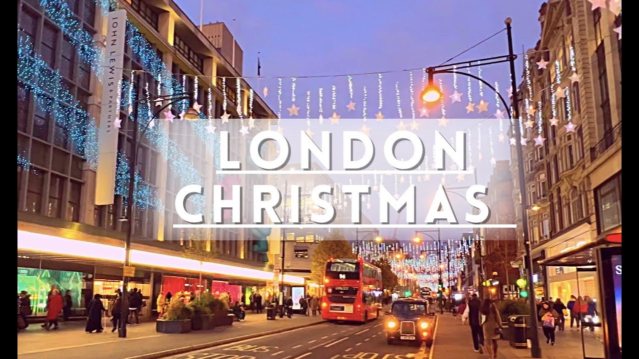 LONDON WALKING CHRISTMAS LIGHTS OXFORD STREET [2022] YouTube