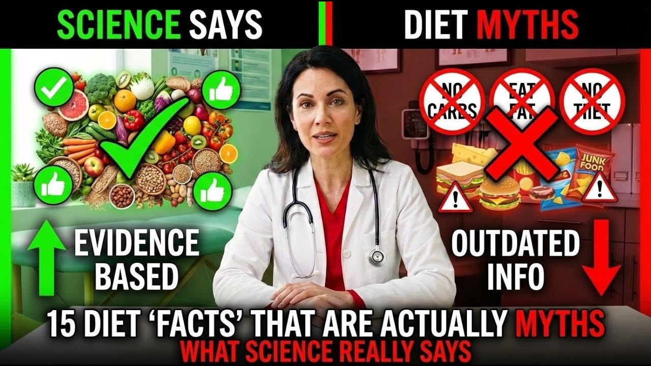 15 Diet 'Facts' That Are Actually MYTHS What Science Really Says