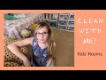 Clean with Me Zone Cleaning & Organizing Motivation | Zone 4 | Getting Rid of Kid's Clutter