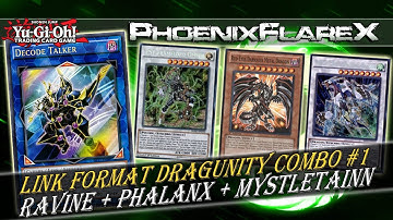 Yu-Gi-Oh! Link Format Dragunity Combo: The Ravine + Phalanx + Mystletainn Combo for Link Summoning