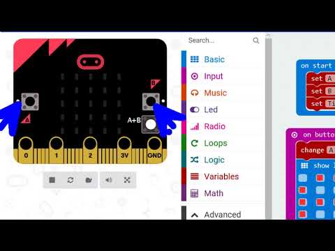 803 MakeCode  microbit วิทยาการคำนวณ ตอนที่ 3