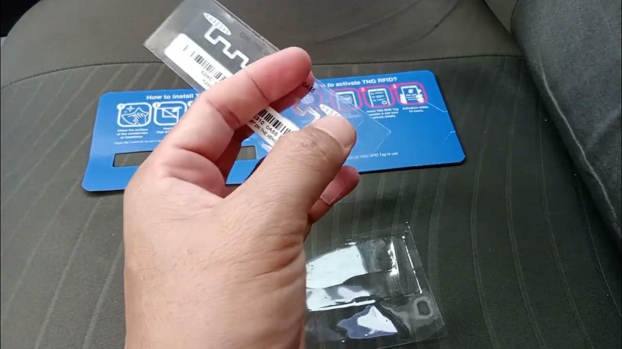 Cara Betul Pasang RFID,Barulah Tak sangkut Dekat Tol. !! YouTube