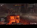 Through the fire and grenades