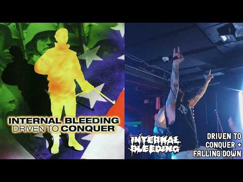 Internal Bleeding - Driven to Conquer/Falling Down (Live in Leeds - Vomitour UK Tour)