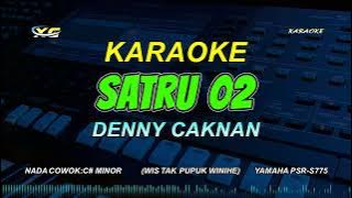 Denny Caknan - SATRU 2 KARAOKE (NADA COWOK) Wis Tak Pupuk Winihe
