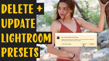 Lightroom Presets missing - How to Restore and Update Presets!