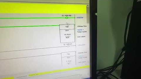 Omron PLC-Traffic Light using CX-Programmer