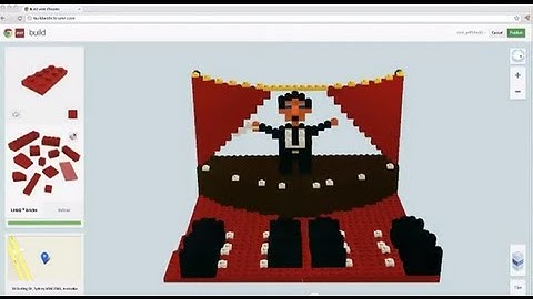 LEGO® Opera Singer created in Build with Chrome