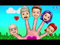 Daddy Finger | Mommy Finger | Cute Animals | Let’s Sing La la la | PamPam Family