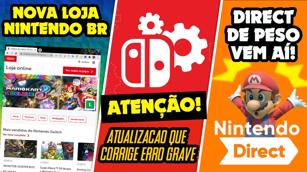 Nintendo Switch Online: nova atualização corrige problemas no