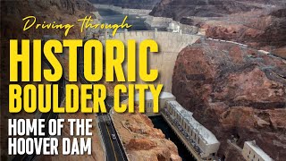 Historic Downtown Boulder City - 4k Scenic Drive