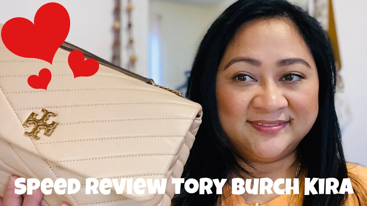 Speed Review |Tory Burch Kira Convertible Shoulder/Crossbody Bag 👜 -  YouTube