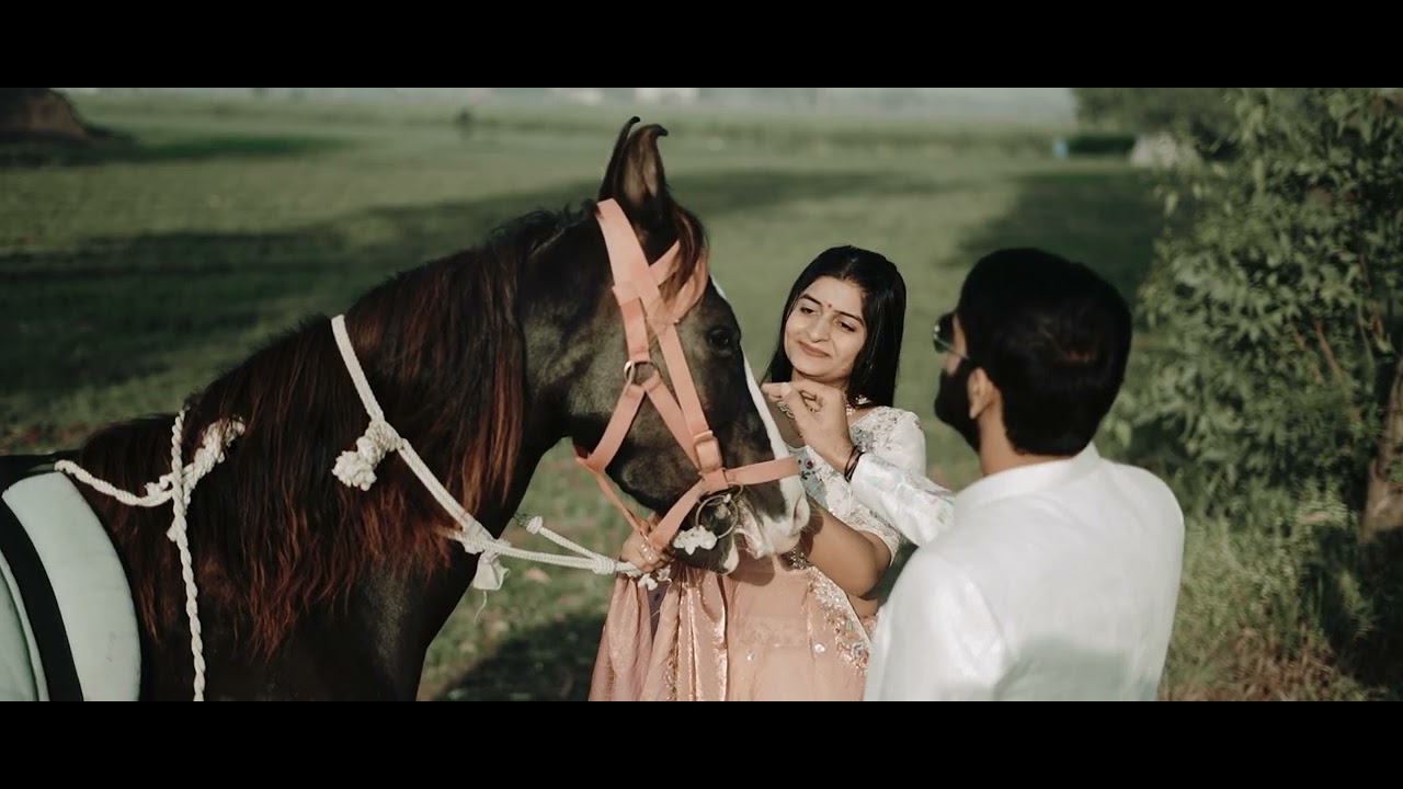 Karan // Hetal Pre-Wedding at Fram With Hourse by Balaji New Vanguard Photo and Video 