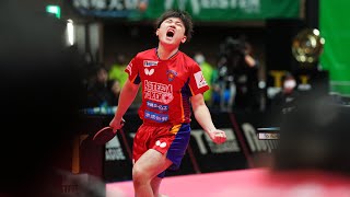 ウーゴ カルデラノ vs 張本智和 木下マイスター東京 vs 琉球アスティーダ プレーオフファイナル 2023年03月23日 代々木第二体育館 【卓球 Tリーグ公式】