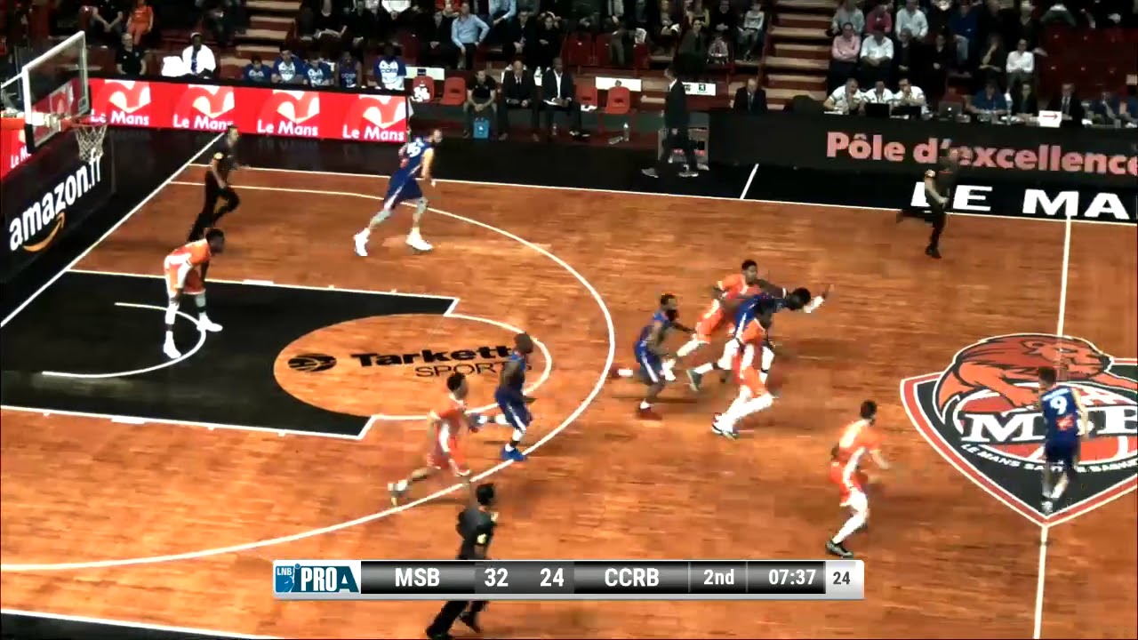 Résumé LNB.FR - Pro A J16 MSB vs Chalons Reims - YouTube
