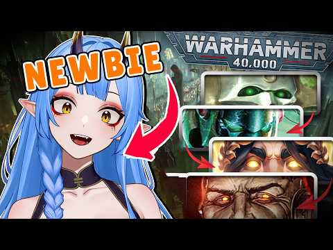 What is Warhammer 40,000  || FIRST TIME REACT GERMAN VTUBER to Timeline of 40k Lore