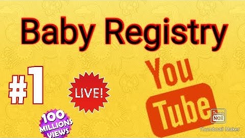 Baby Registration | Pico workers | 2021