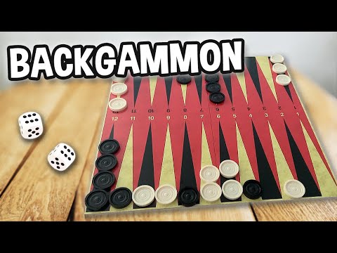 how to play BACKGAMMON (official gameplay and rules) | SPIELREGELN TV - YouTube