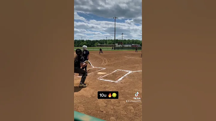 Strike 3 🔥🥎 #10u #softball #pitcher #shorts