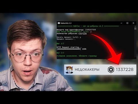 РОБУКСЫ БЕСПЛАТНО, проверка! разоблачение МОШЕННИКА С НАКРУТКОЙ В Roblox! (НЕДОХАКЕРЫ Lite)