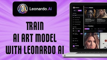 How To Train AI Art Model With Leonardo AI (easy)