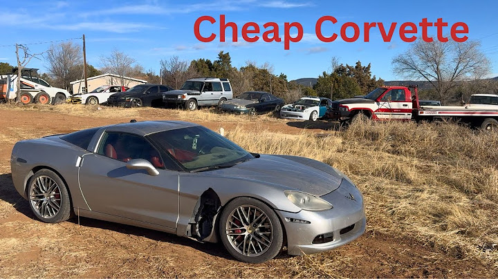 Fixing my Facebook Marketplace Corvette