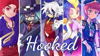 Nightcore - Hooked (Lyrics) || Kaitou Joker