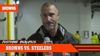 Browns vs. Steelers Postgame Analysis (Week 13) | Cleveland Browns
