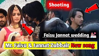 Mr. Faisu & Jannat Zubbair New wedding song | Faisu & Jannat New song Shoot | Faisu Jannat New song.