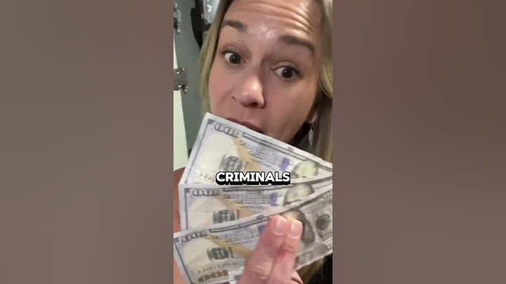 Fake $100 dollar bills! 😨