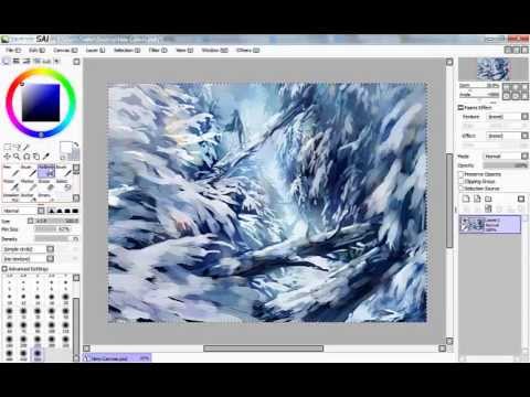 SAI Speedpaint | Midwinter