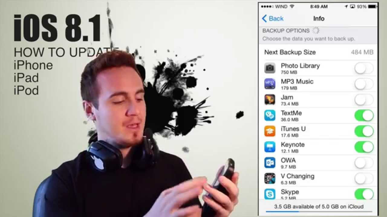 How to Update to iOS 8.1  iPhone iPad iPod