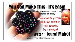 Cereal Box Craft Ideas - How To Make Pendants (2019)
